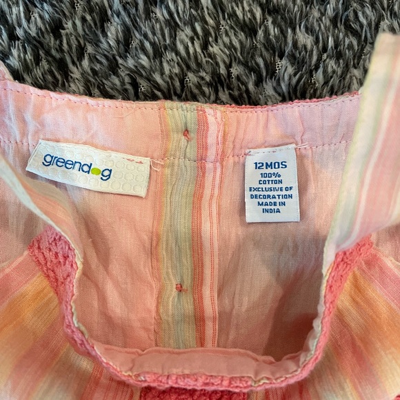 SOLD NWT Greendog Summer Dress with Bloomers 12 months - Picture 4 of 5
